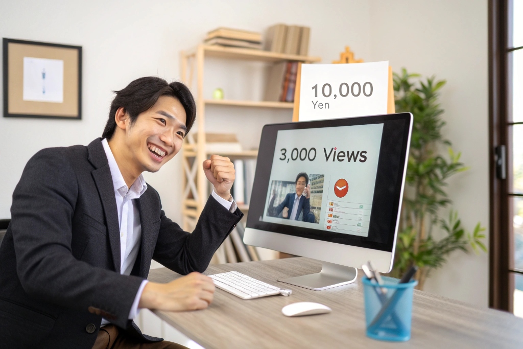 動画クリエイターのAI編集技術習得による案件数3倍増加の成功事例