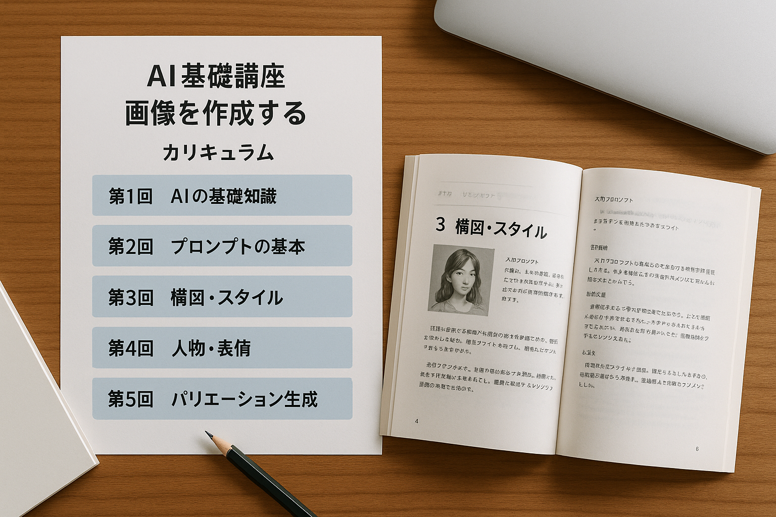 AI基礎講座のカリキュラムと学習教材